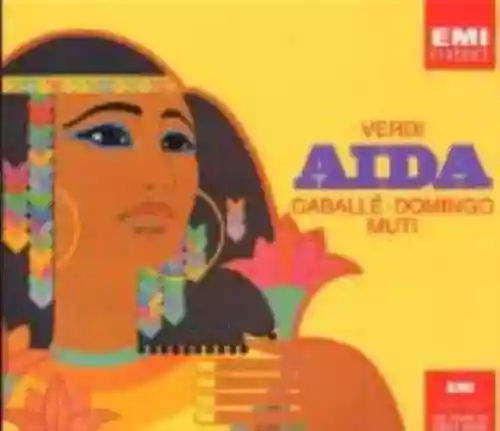 Cover di Aida (Chorus of the Royal Opera House, Covent Garden; Trumpeters of the Royal Military School of Music; New Philharmonia Orchestra feat. Conductor: Riccardo Muti)