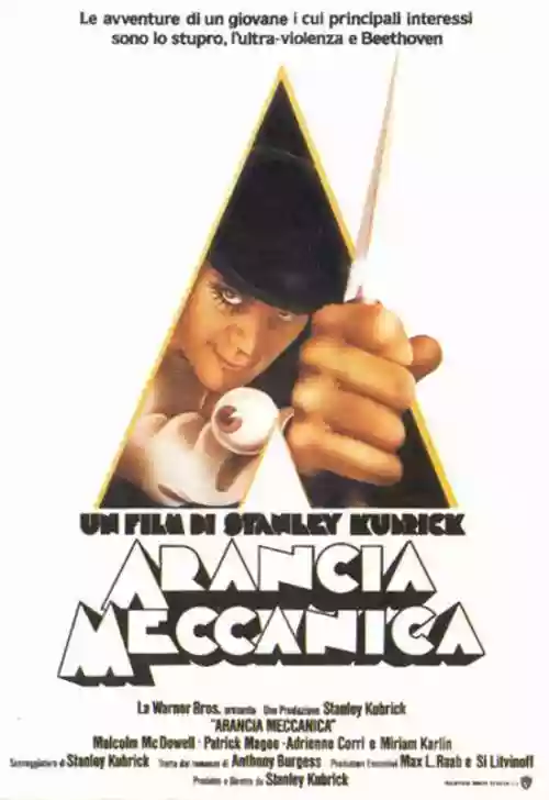 Cover Stanley Kubrick - Arancia Meccanica