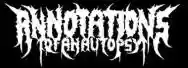 Image ofAnnotations of an Autopsy