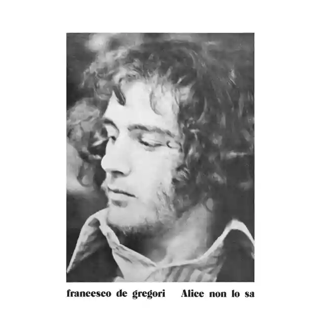 Francesco De Gregori: Alice Non Lo Sa