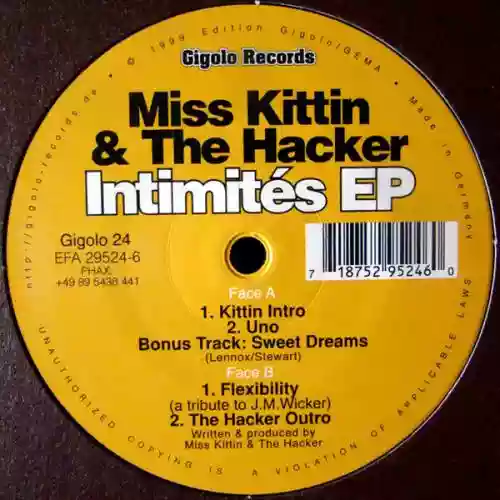 Cover Miss Kittin & The Hacker - Intimités EP