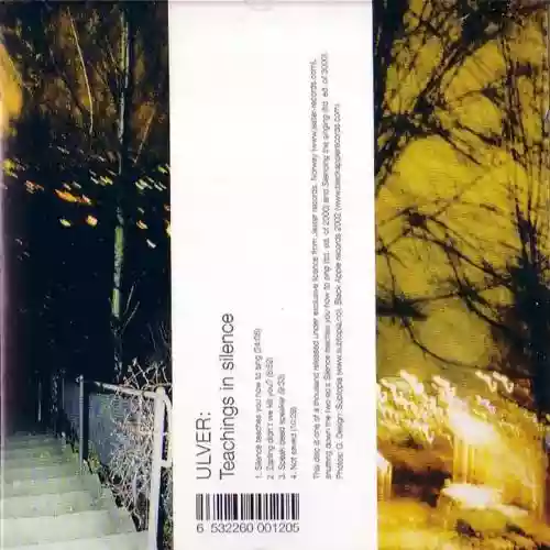 Cover Ulver - Teachings in Silence