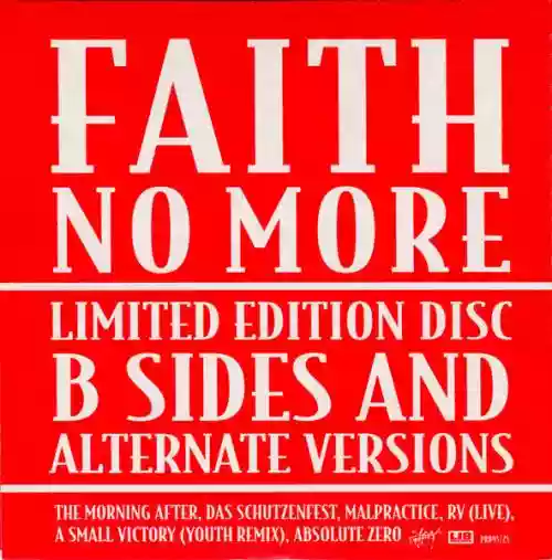 Cover Faith No More - Limited Edition B-Sides & Alternate Versions