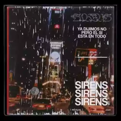 Cover Nicolas Jaar - Sirens
