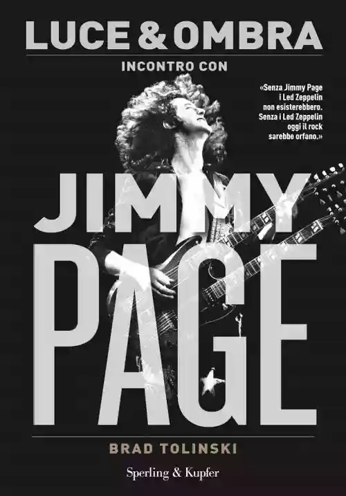 Cover di "LUCE ED OMBRA" incontro con JIMMY PAGE