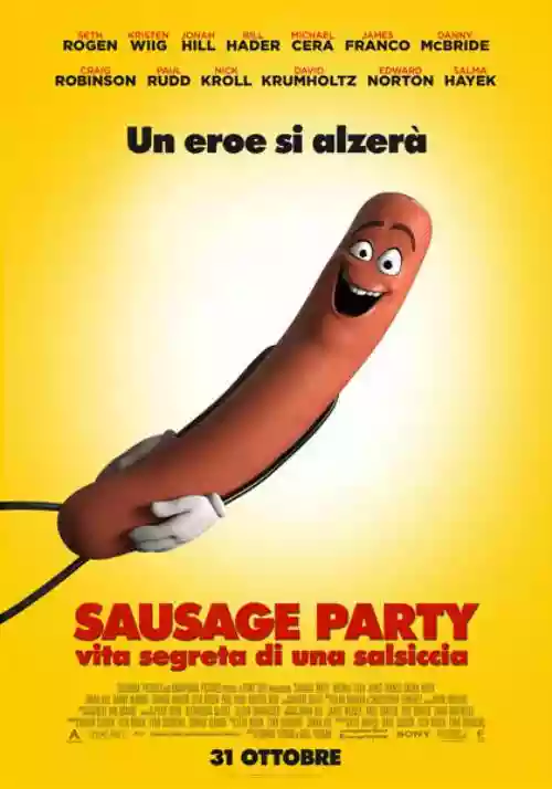 Cover di Sausage Party - Vita segreta di una salsiccia