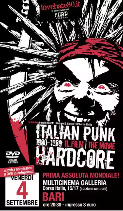 Cover Angelo Bitonto, Giorgio S. Senesi, Roberto Sivilia - Italian Punk Hardcore 1980-1989