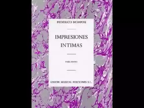 Cover Federico Mompou - Impresiones Intimas