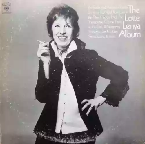 Cover di The Lotte Lenya Album
