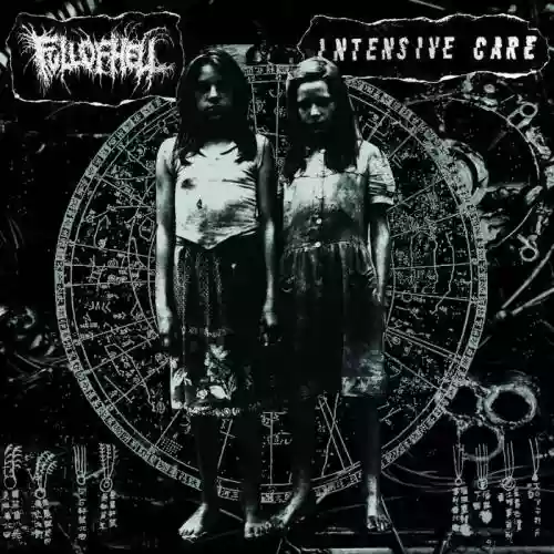 Cover Full of Hell - Full Of Hell / Intensive Care - Split (Undesirable​-​017)