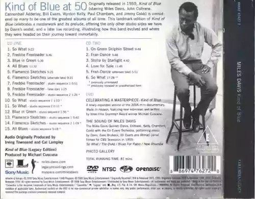 Cover di Kind of Blue 50th Anniversary