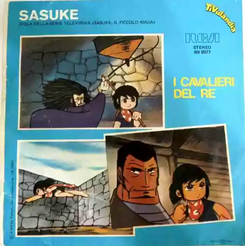 Cover I cavalieri del re - Sasuke