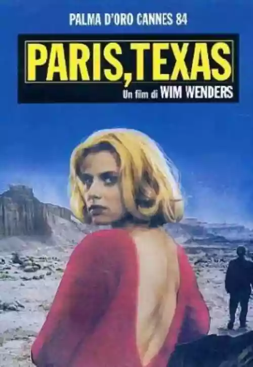 Cover Wim Wenders - Paris, Texas