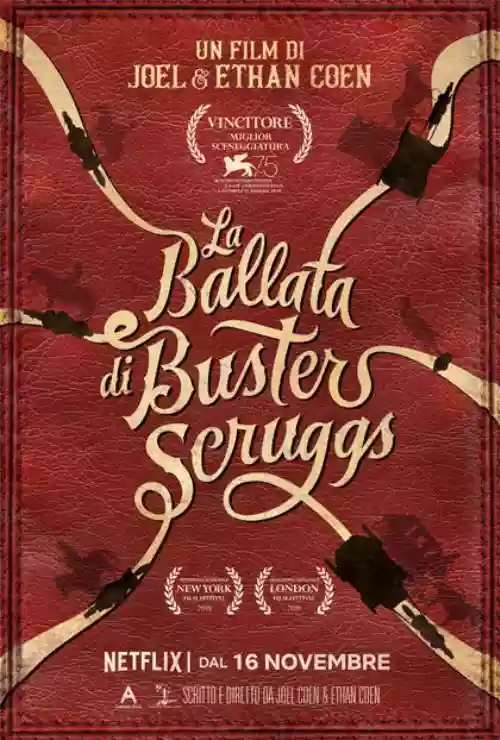 Cover di La Ballata di Buster Scruggs
