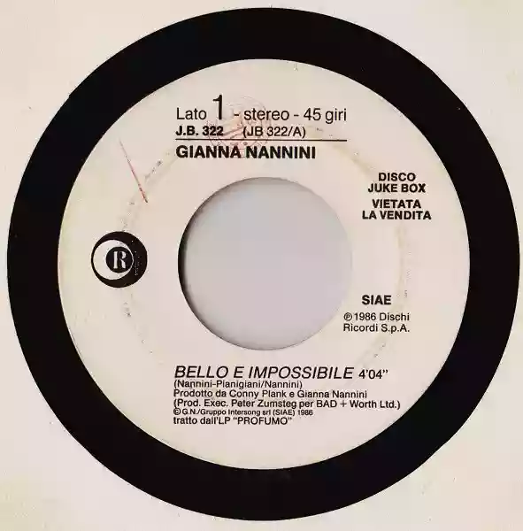 Gianna Nannini: Bello E Impossibile