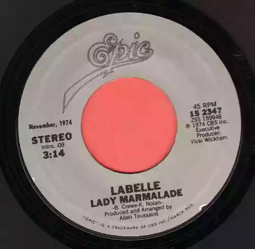Cover LaBelle - Lady Marmalade / What Can I Do For You?