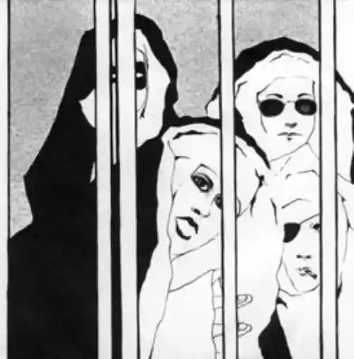 Cover Johnny & The Self Abusers - Saints And Sinners