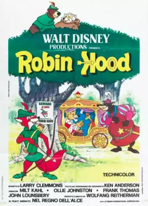 Cover Wolfgang Reitherman - Robin Hood