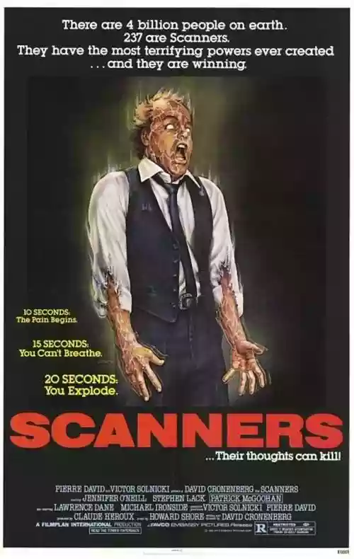 Cover David Cronenberg - Scanners