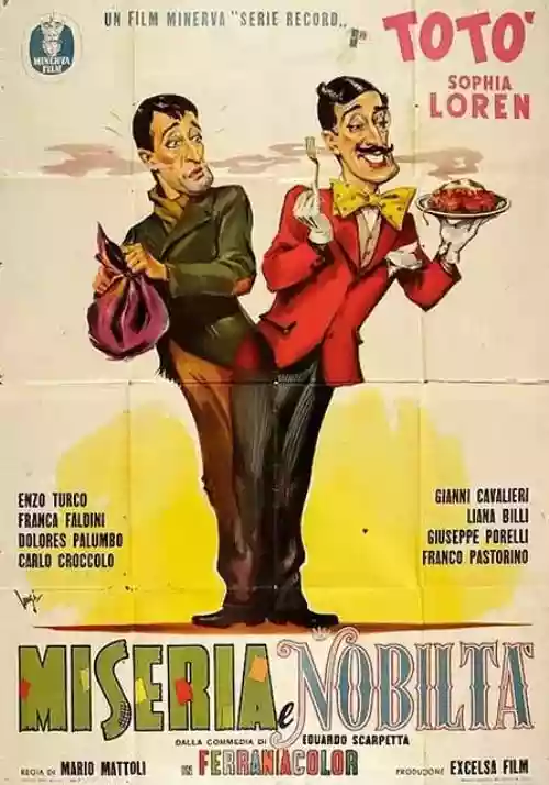 Cover Mario Mattoli - Miseria e nobiltà