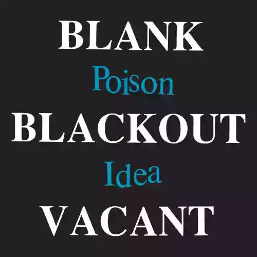 Cover Poison Idea - Blank Blackout Vacant