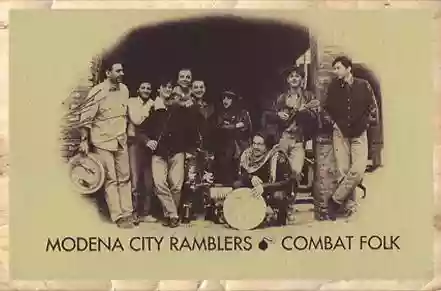 Cover of Modena City Ramblers Combat Folk