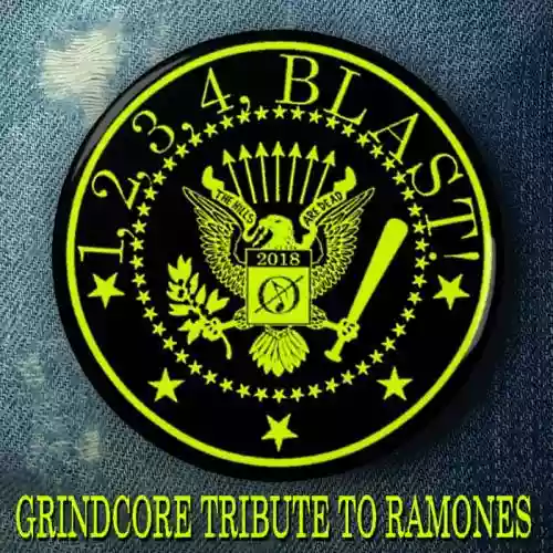 Cover AA. VV. - 1, 2, 3, 4, BLAST! - Grindcore Tribute To Ramones