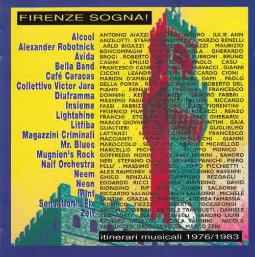 Cover di Firenze Sogna! - Itinerari Musicali 1976/1983