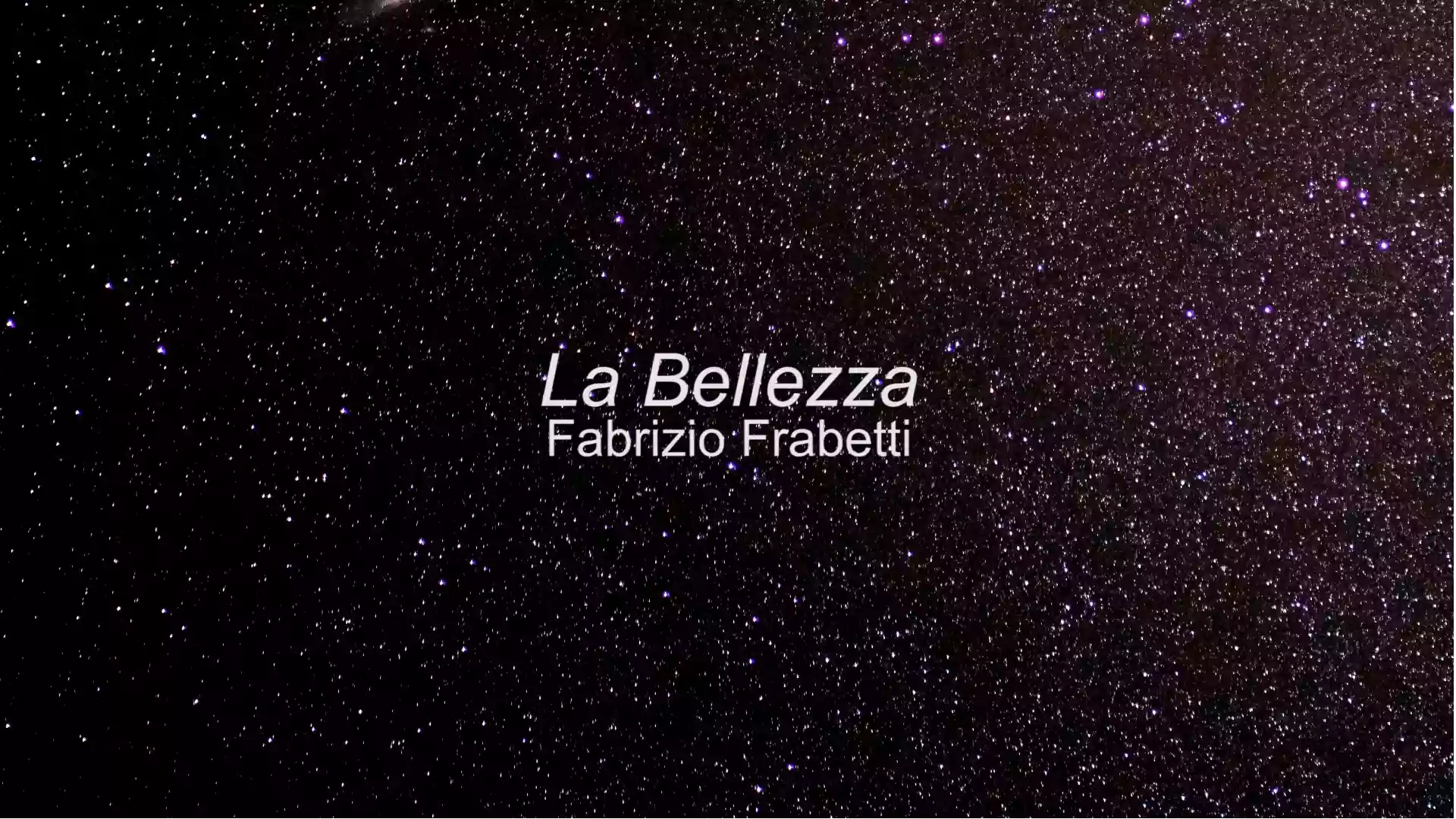 Fabrizio Frabetti & The Bluesfrog: La bellezza