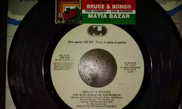 Bruce & Bongo: the best disco (in the world)