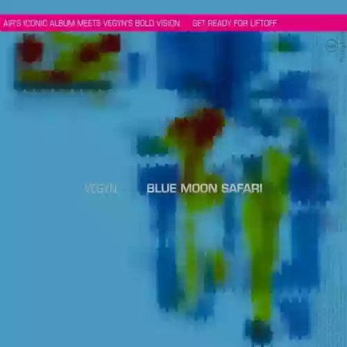 Cover AIR & Vegyn - Blue Moon Safari