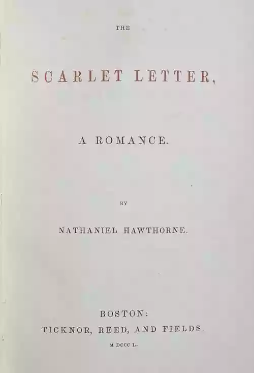 Cover di The Scarlet Letter: A Romance