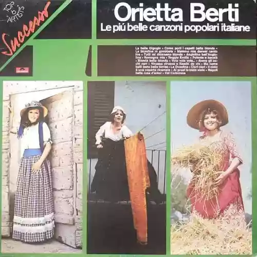 Cover Orietta Berti - Le più belle canzoni popolari