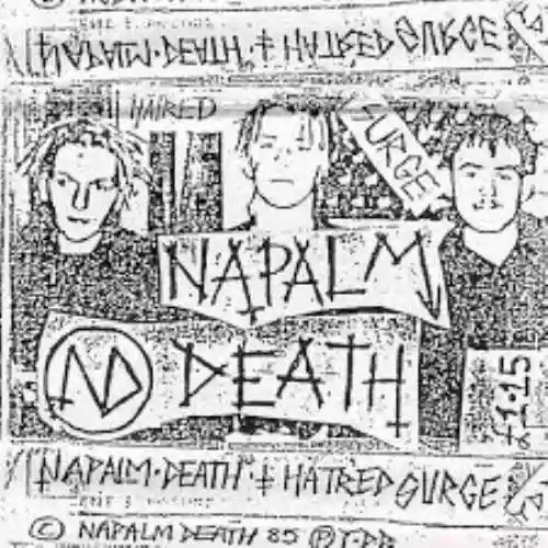 Cover Napalm Death - Hatred Surge