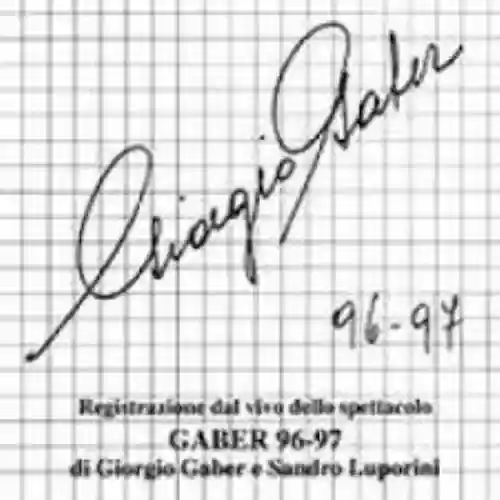 Cover di Gaber 96-97