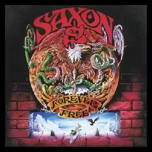 Cover Saxon - Forever Free