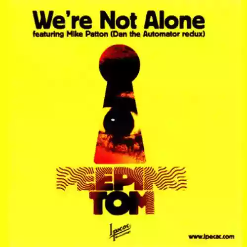 Cover Peeping Tom - We're Not Alone