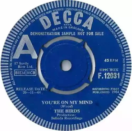 Cover The Birds - You're on My Mind / You Don't Love Me