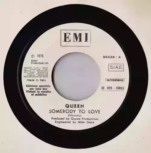 Cover di Somebody to Love