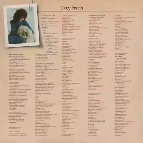 Cover Dory Previn - Dory Previn