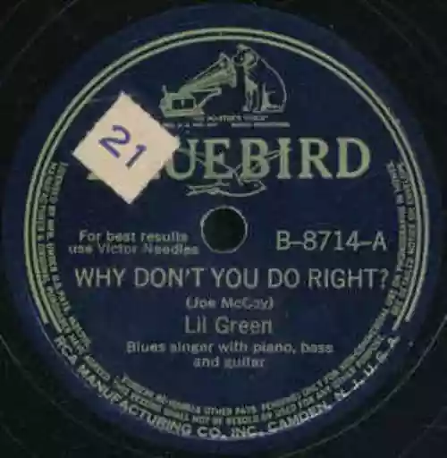 Cover Lil Green - Why Don't You Do Right? / Love Me