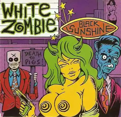 Cover White Zombie - Black Sunshine