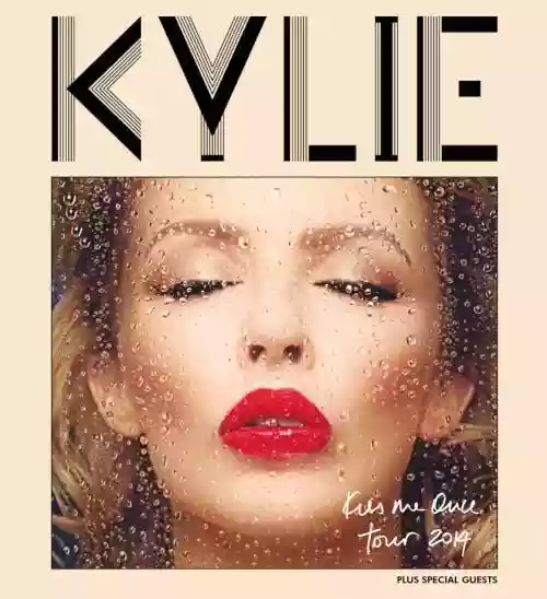 Cover di Kiss Me Once Tour