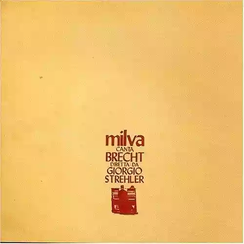 Cover di Milva canta Brecht (diretta da Giorgio Strehler)