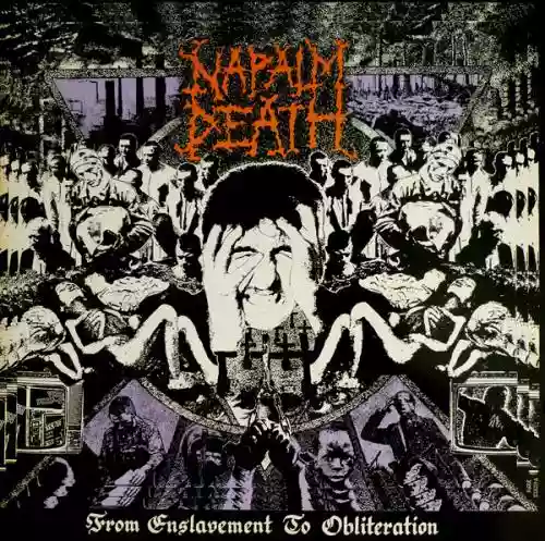 Cover Napalm Death - From Enslavement to Obliteration