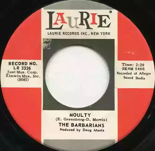 Cover The Barbarians - Moulty