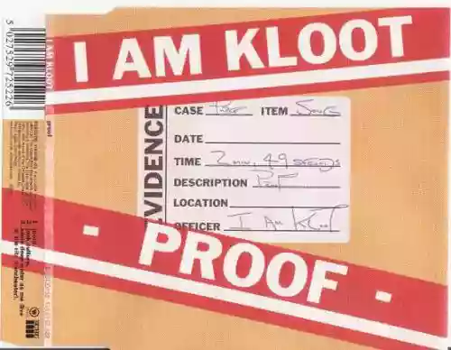 Cover I Am Kloot - Proof