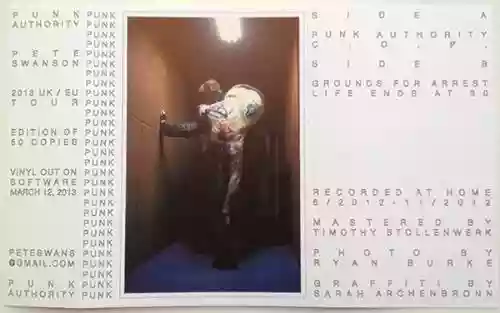 Cover Pete Swanson - Punk Authority