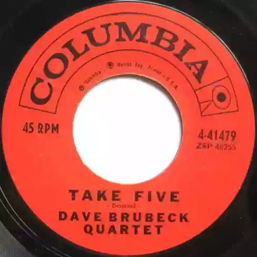 Cover The Dave Brubeck Quartet - Take Five / Blue Rondo A La Turk