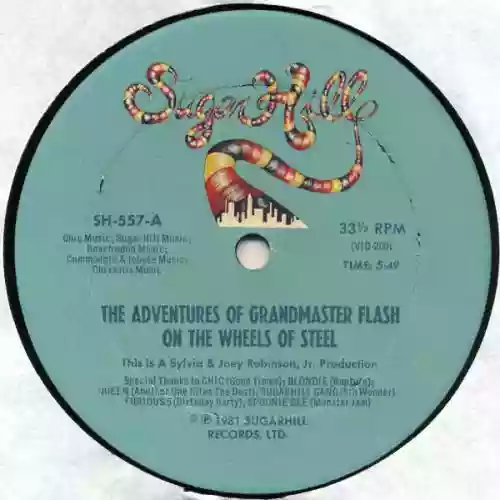 Cover Grandmaster Flash - The Adventures of Grandmaster Flash on the Wheels of Steel / The Party Mix